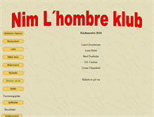 Tablet Screenshot of nim.lhombre.dk
